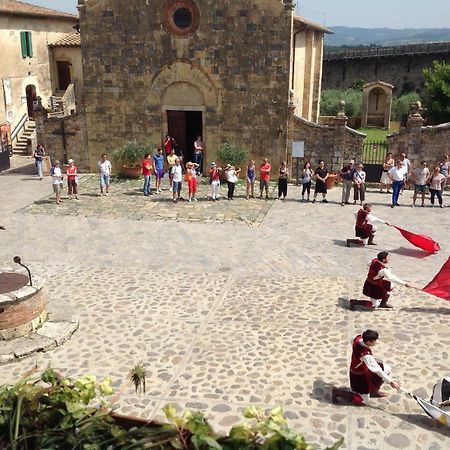 B&B In Piazza Monteriggioni Kültér fotó